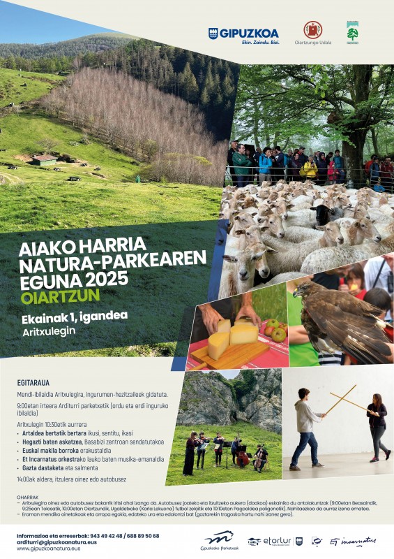Aiako Harriko natura-parkearen eguna ospatuko da igandean, Aritxulegin